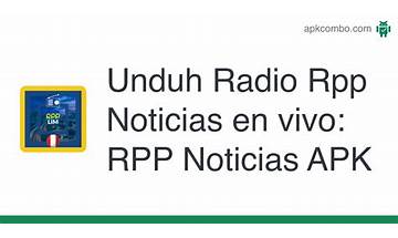 RPP Noticias for Android - Download the APK from Habererciyes
